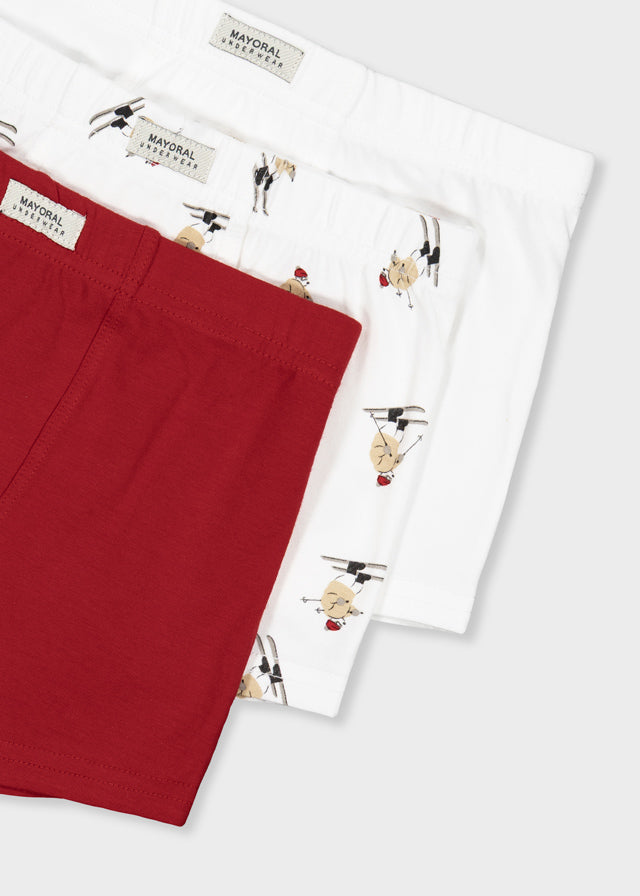 Ensemble de 3 boxers - Ski