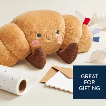 Sensory plush toy - Chloe the croissant