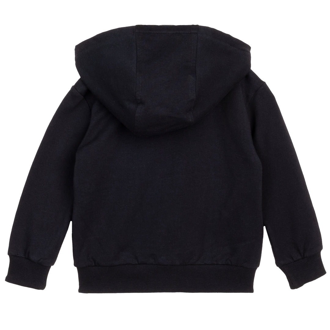 Veste en molleton Basic Noire  4 ans