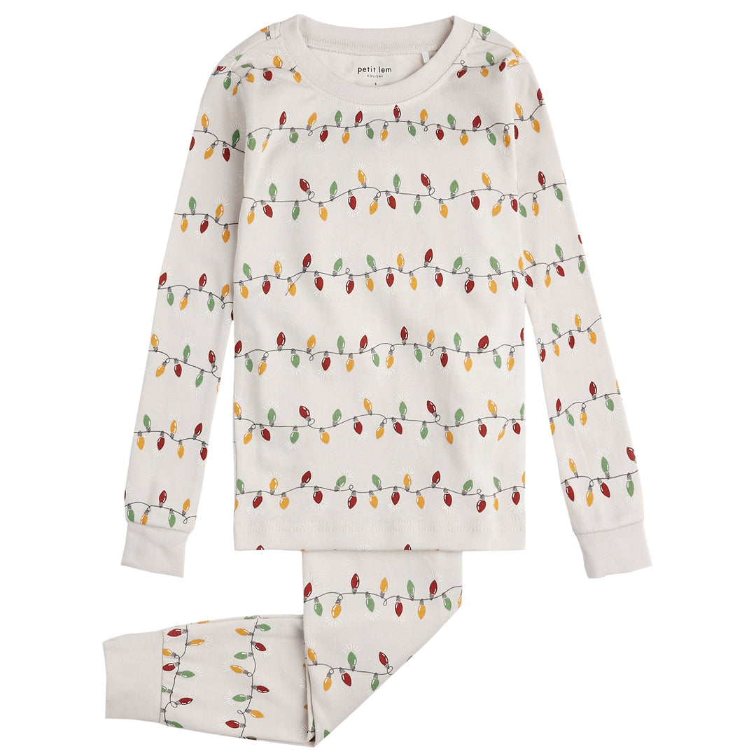 Pyjama deux pièces Christmas Lights  2 ans