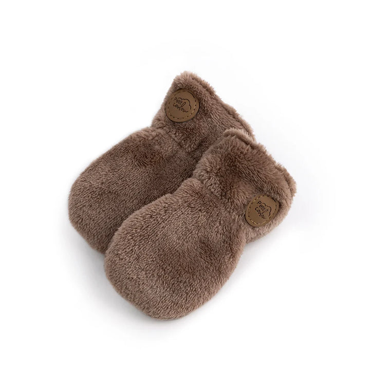 Mitaines en Minky pour bébé