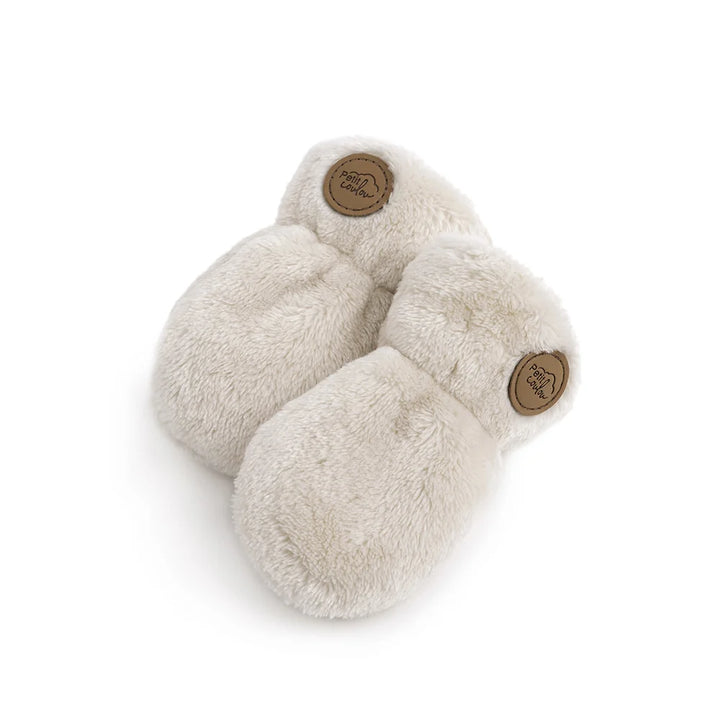 Mitaines en Minky pour bébé