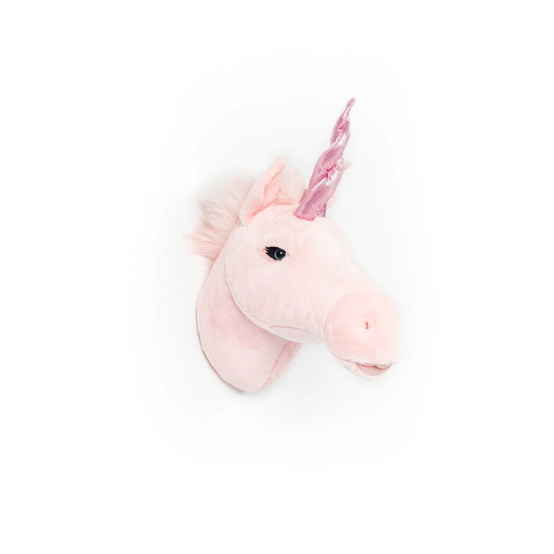 Tête de licorne rose - Julia