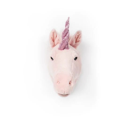Tête de licorne rose - Julia