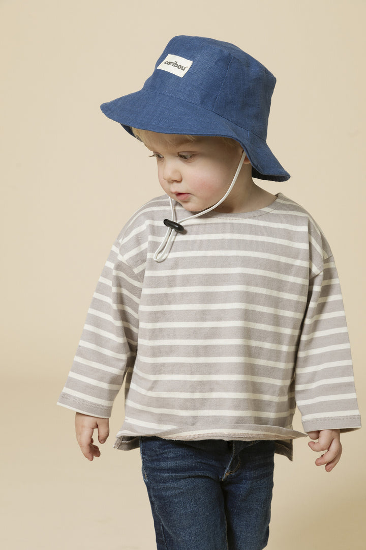 Chapeau soleil Indigo Moyen