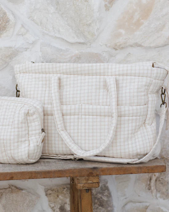 Sac à couches avec matelas à langer Oat Check