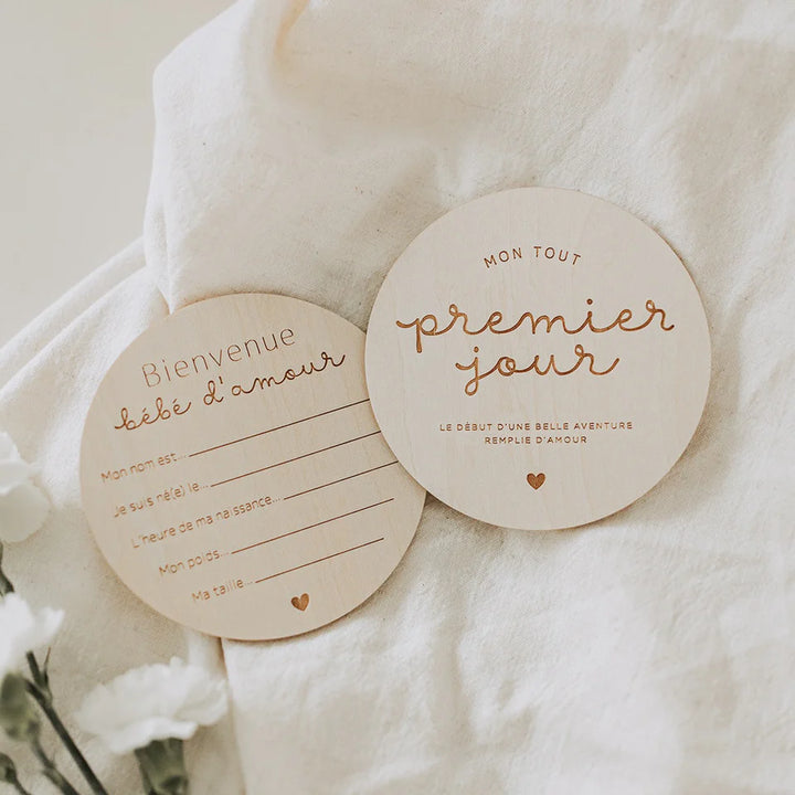 Pastille de bois - Naissance