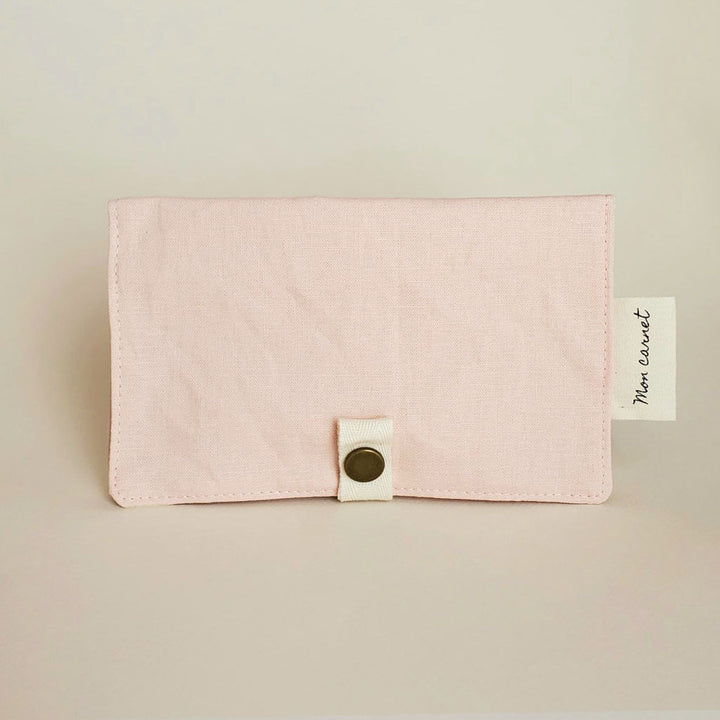 Protège carnet Pivoine