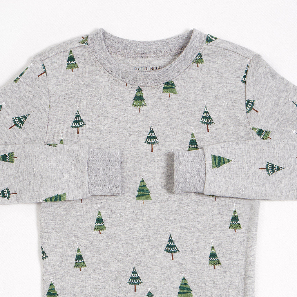 Pyjama deux pièces Sapins de Noël  24 mois