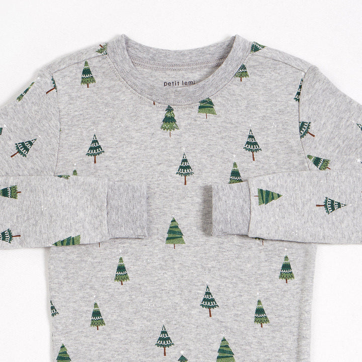 Pyjama deux pièces Sapins de Noël  24 mois