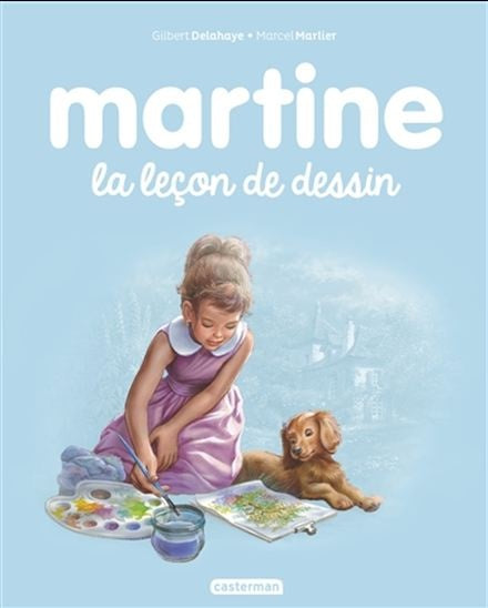 Martine  la leçon de dessin