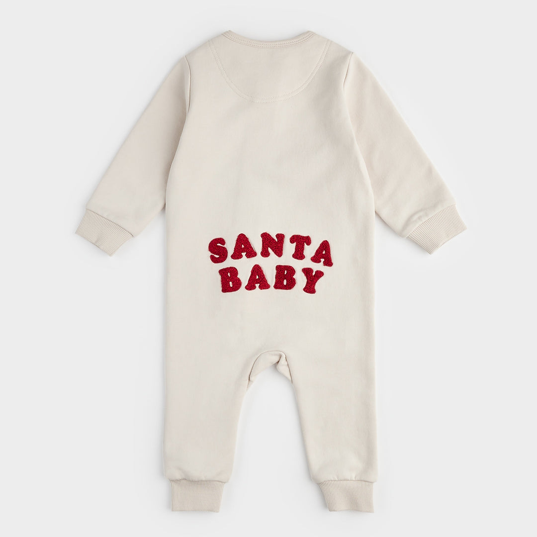Romper Santa Baby  Nouveau-né