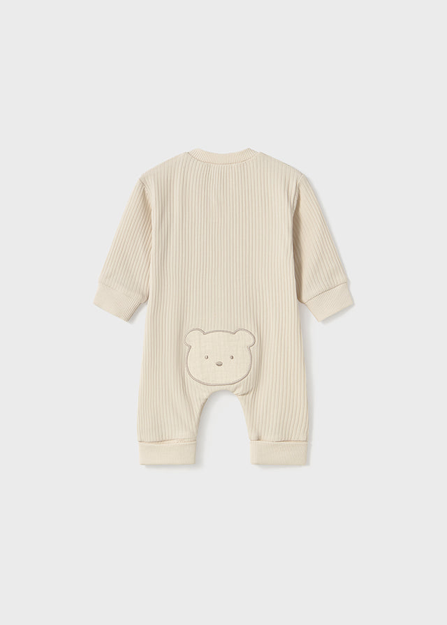 Romper côtelé Ourson