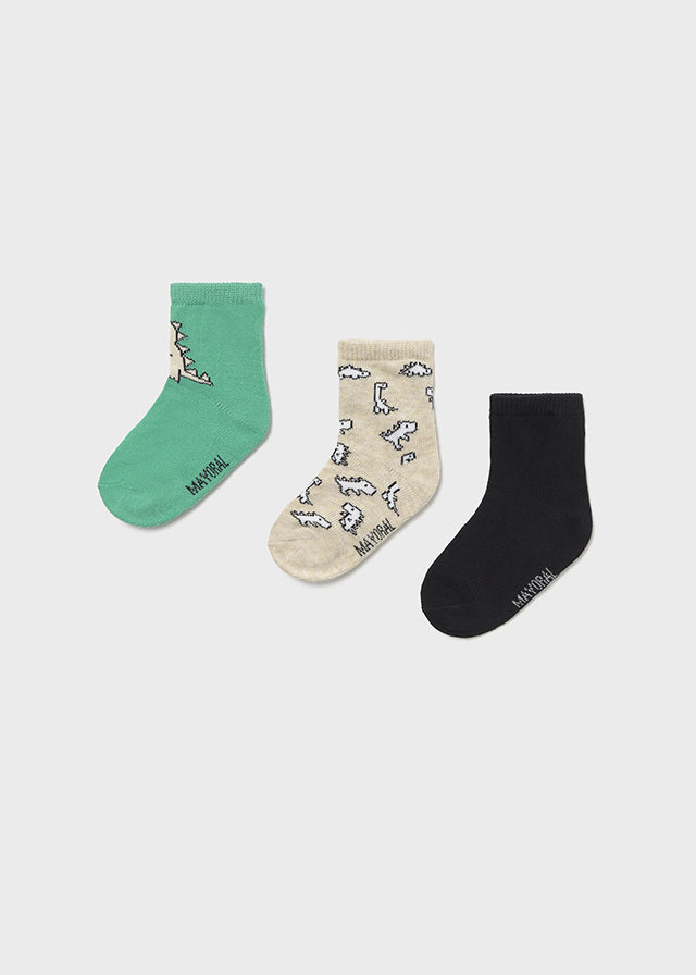 Trio de chaussettes - Dinosaures