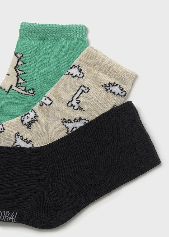Trio de chaussettes - Dinosaures