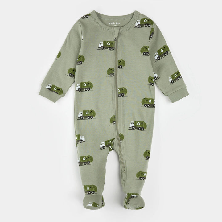 Pyjama une pièce Camions de recyclage