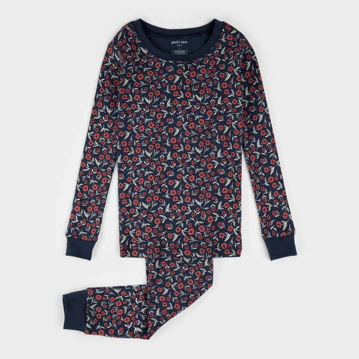 Pyjama deux pièces Coquelicots