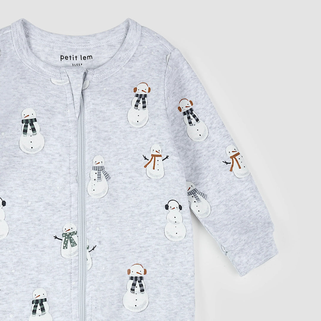 Pyjama une pièce Bonshommes de neige