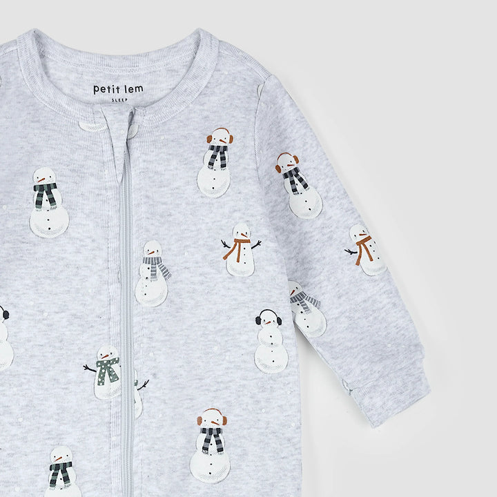 Pyjama une pièce Bonshommes de neige