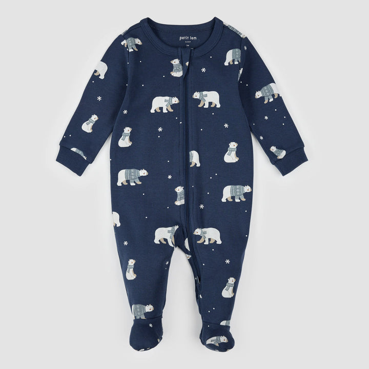 Pyjama une pièce Ours polaires d'hiver