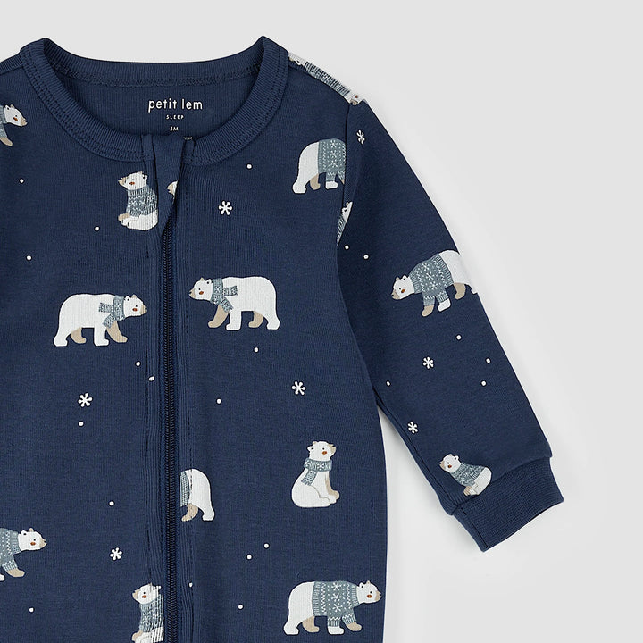 Pyjama une pièce Ours polaires d'hiver