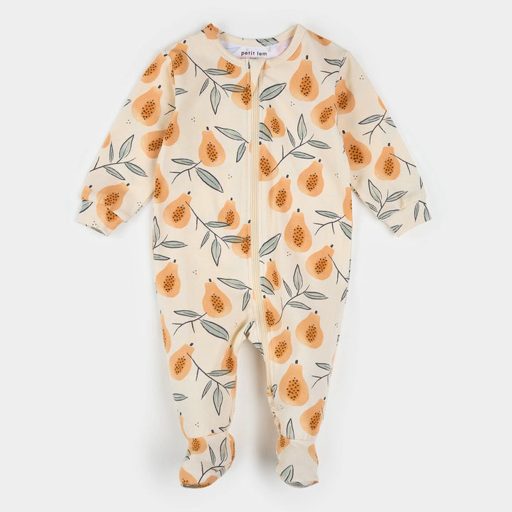 Pyjama une pièce Papaye
