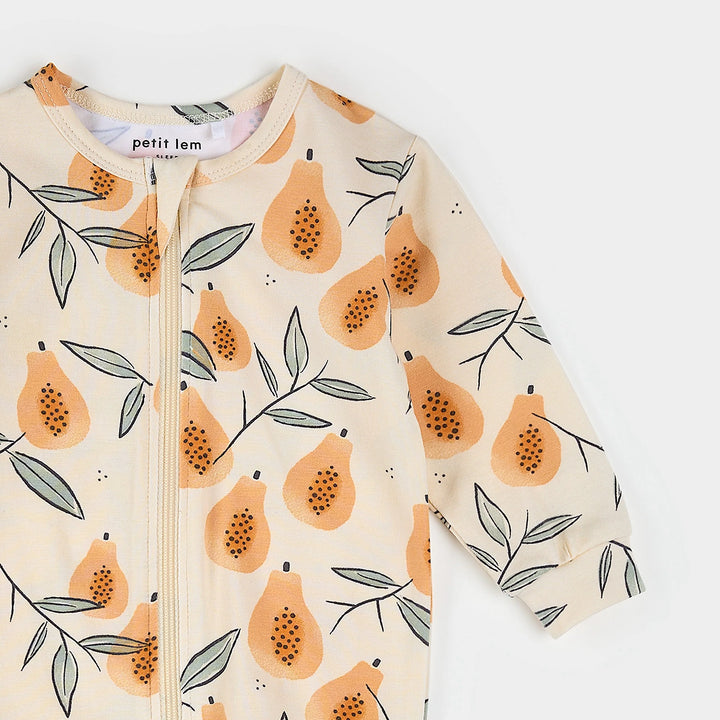 Pyjama une pièce Papaye