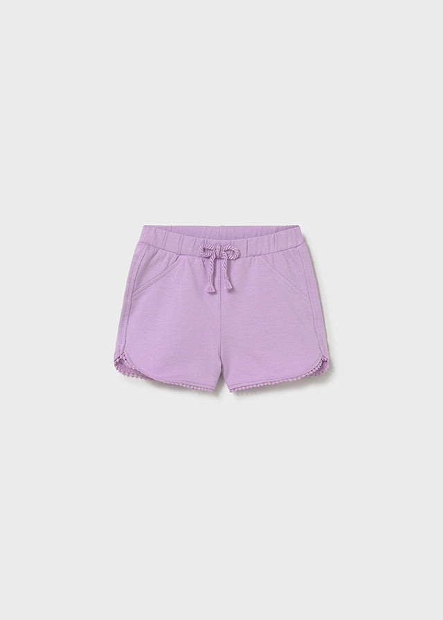 Short en molleton - Lilas