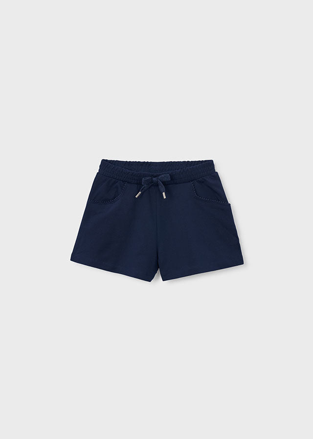 Fleece shorts - Navy