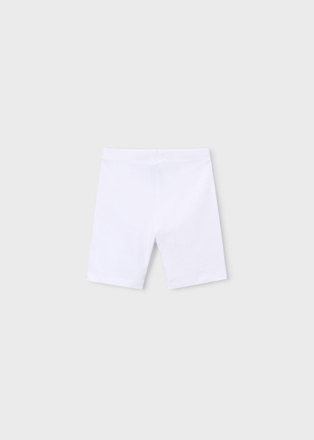 Biker short - Blanc