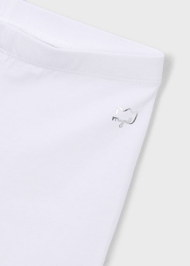 Biker short - Blanc