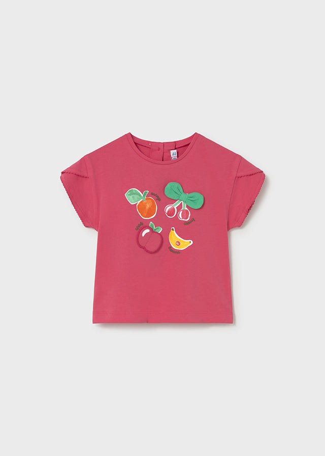 Short-sleeved sweater - Fruits