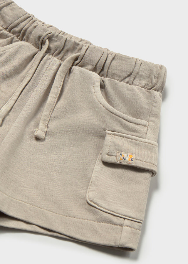 Fleece cargo shorts - Pierre