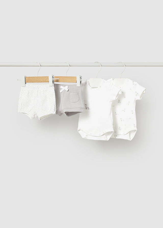 Ensemble cadeau - Maman Oie et ses petits (4 morceaux)