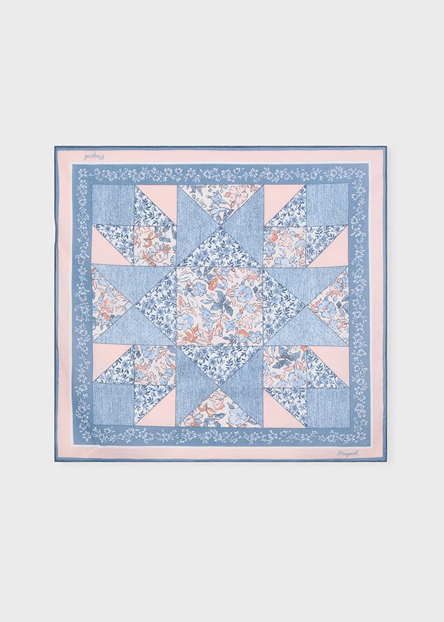 Chandail à manches courtes avec foulard - Born Lucky!