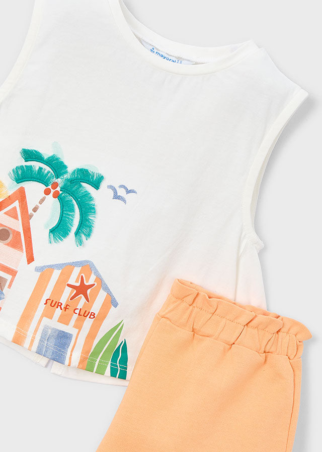 Ensemble 2 pièces (short et camisole) - Surf Club