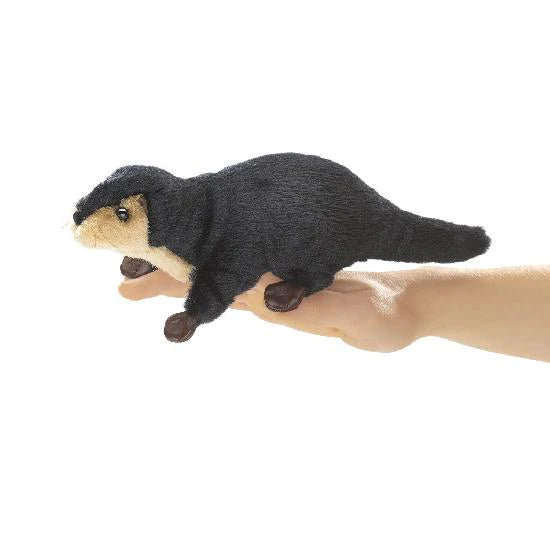 Marionnette à doigt - Loutre de rivière