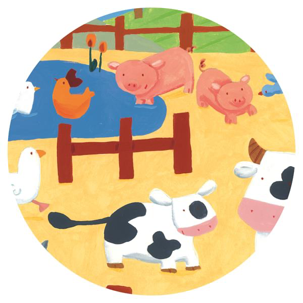Casse-tête - Les vaches à la ferme (24 mcx)