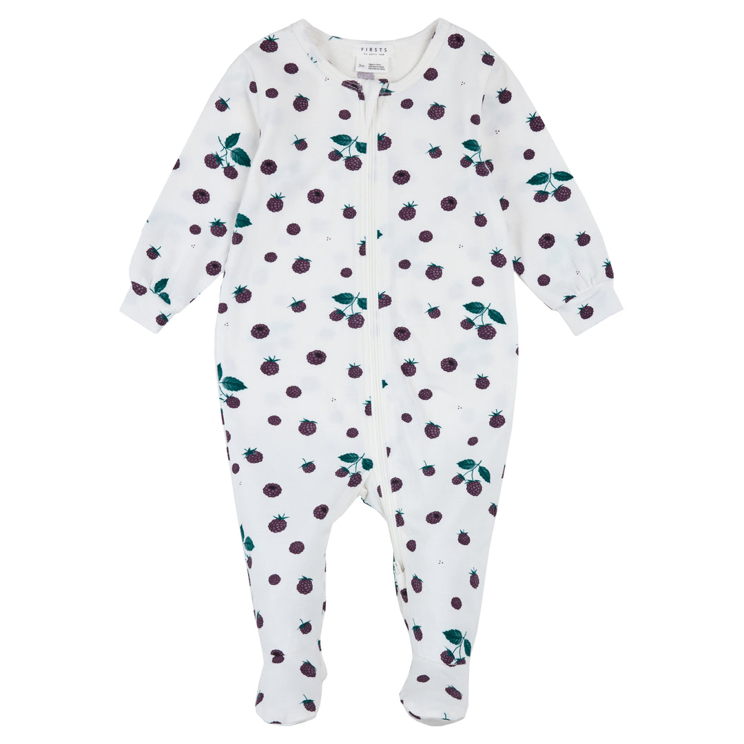 Pyjama une pièce à imprimé de mûres