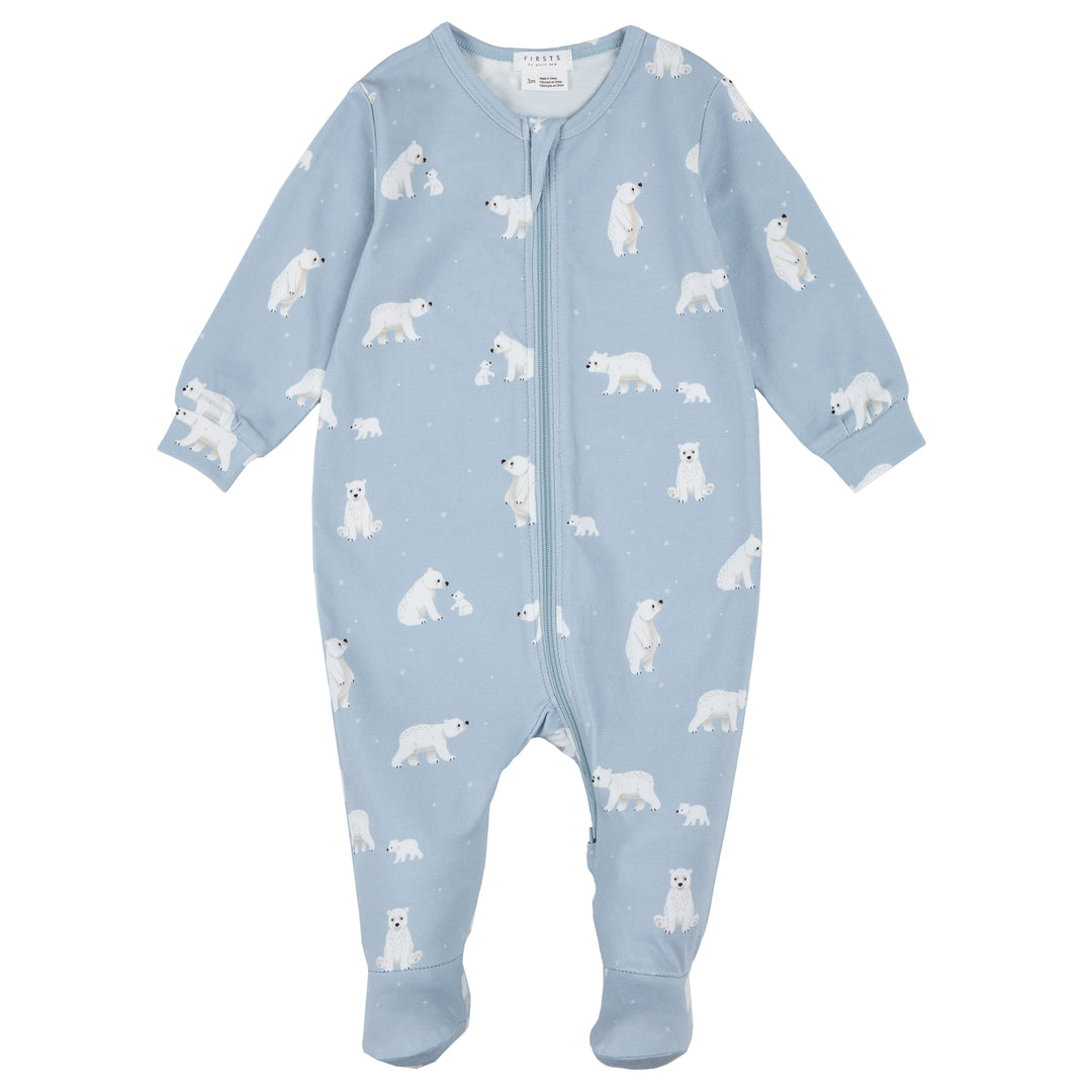 Pyjama une pièce à imprimé d'ours polaires