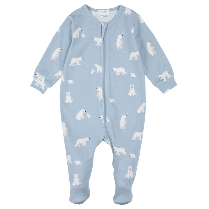 Pyjama une pièce à imprimé d'ours polaires