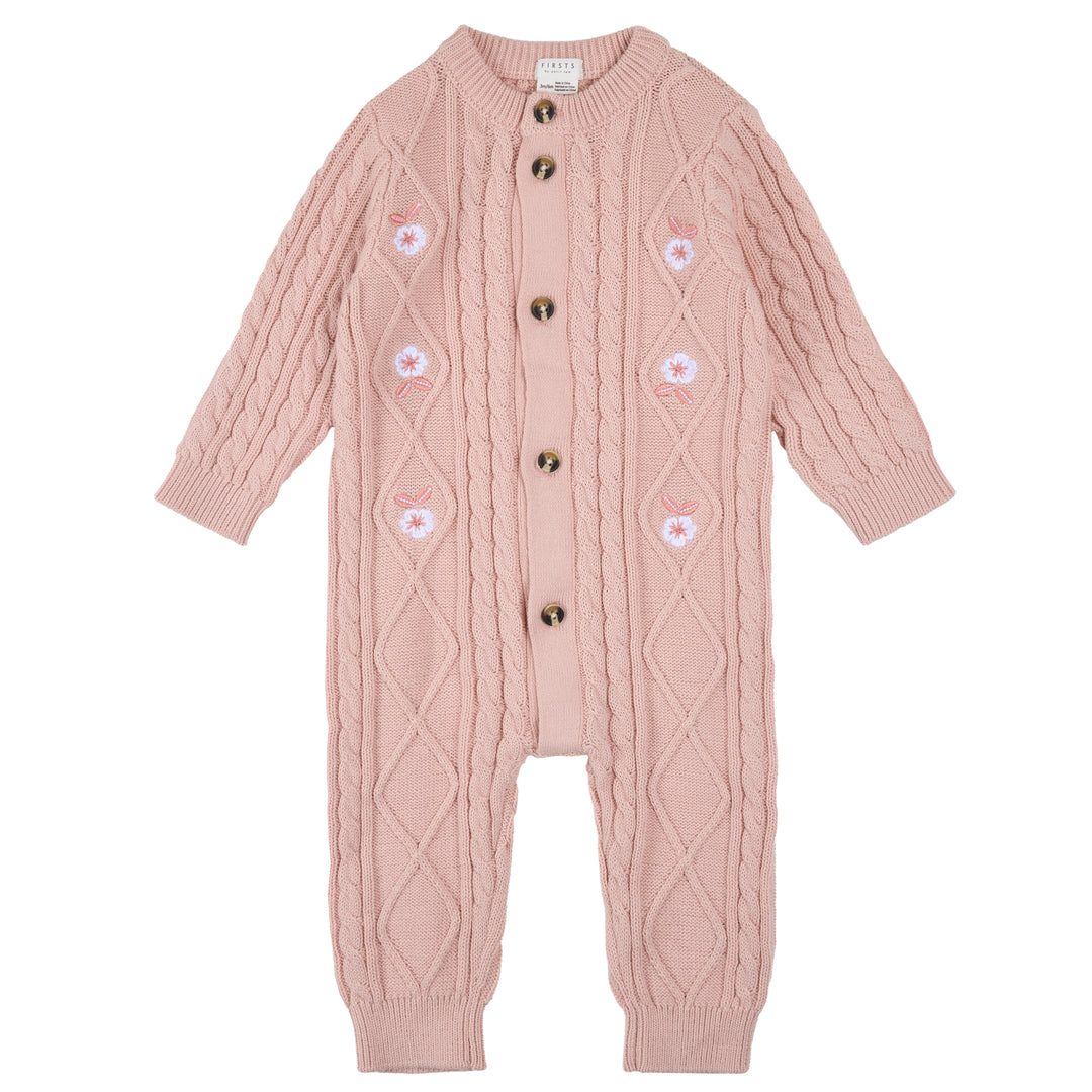 Romper en tricot Ferme florale
