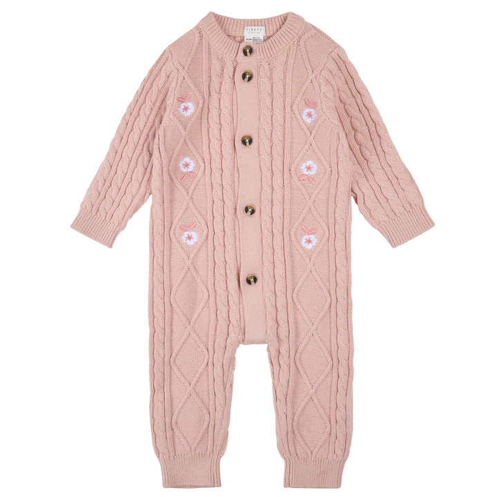 Romper en tricot Ferme florale