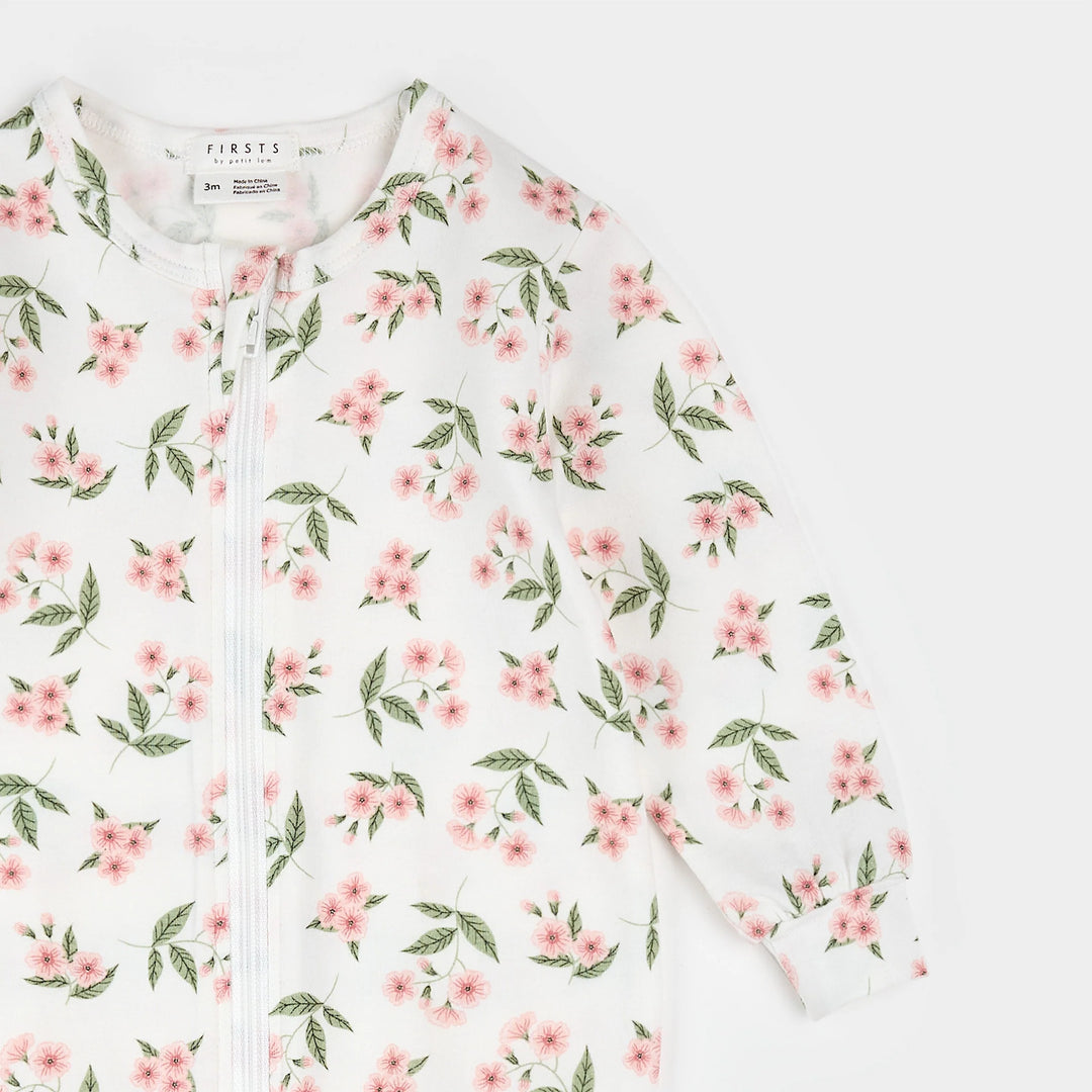 Pyjama une pièce à imprimé de primevères