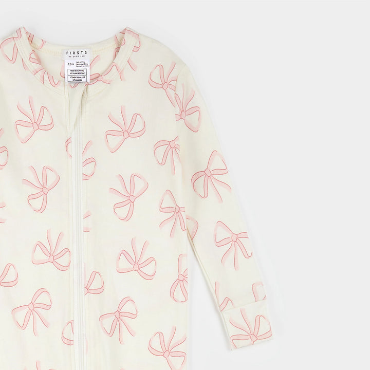 Pyjama une pièce convertible à imprimé de boucles