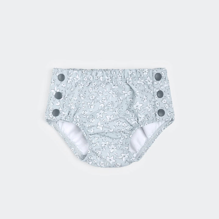 Retro floral print pool diaper