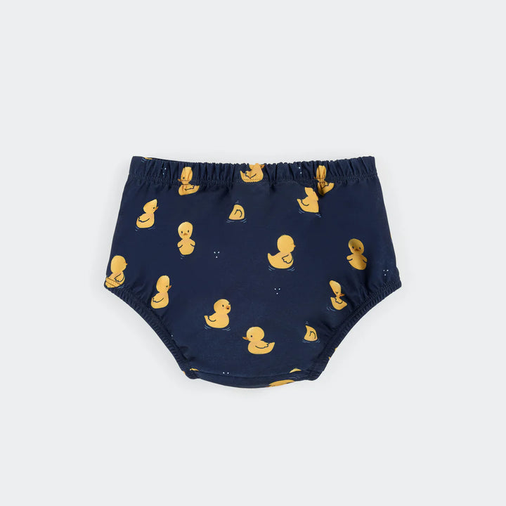 Rubber duck print swimming diaper