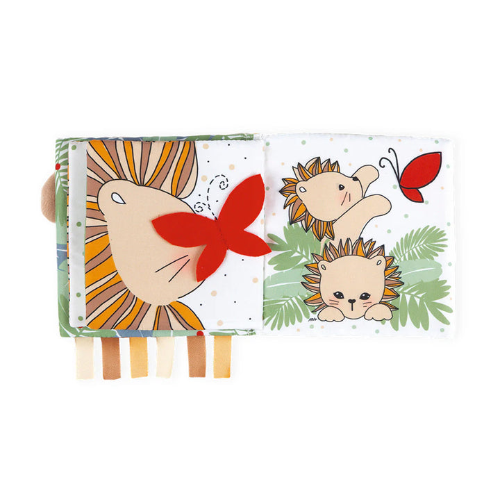 Mon livre d’éveil - Le lionceau curieux