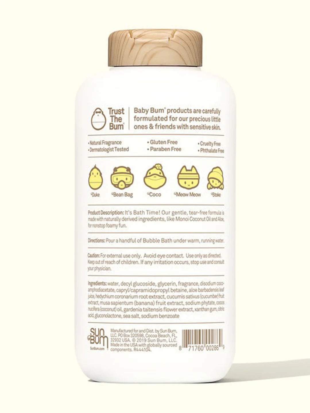 Bain moussant Baby Bum