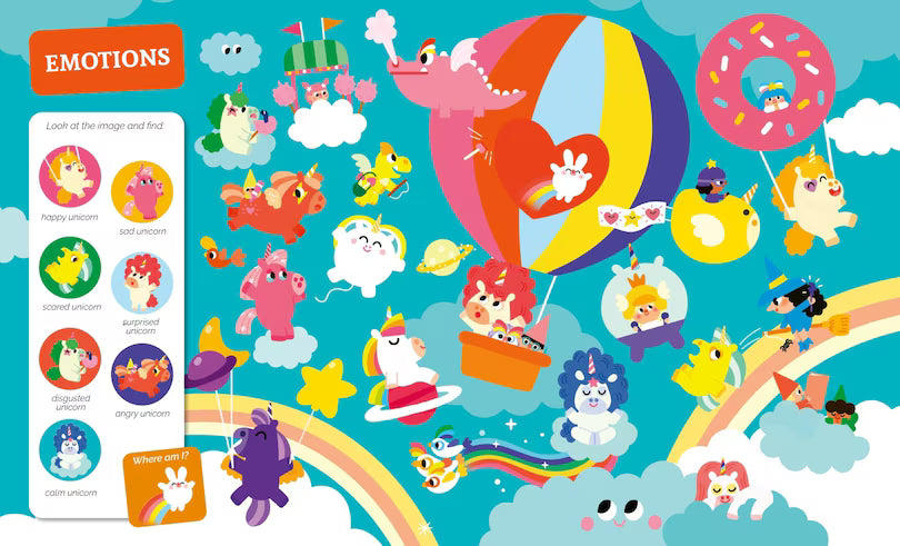Seek-and-Find Little Ones - Unicorns